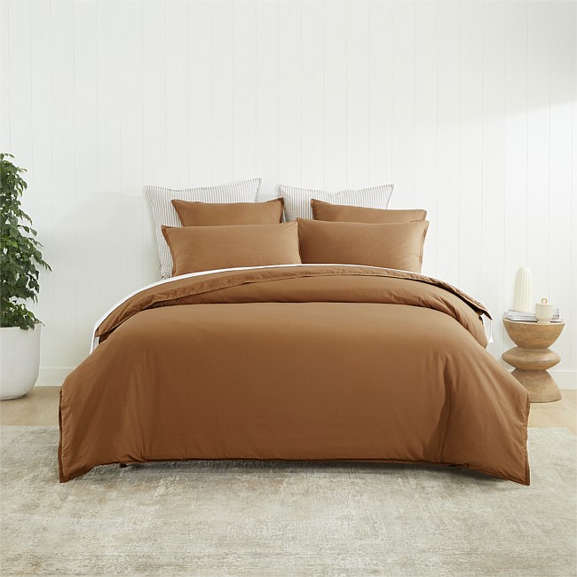 Fieldcrest Stonewashed 100% Cotton Duvet Cover