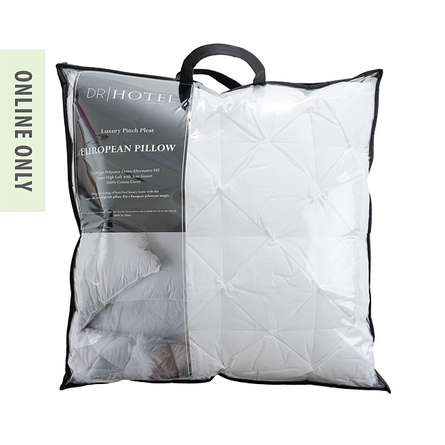 Design Republique Hotel Luxury Pinch Pleat European Pillow Design Republique Hotel Luxury Pinch Pleat European Pillow