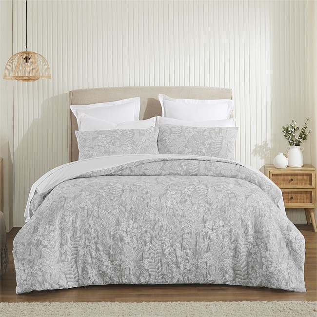 Gracious Living Shannon Cotton Duvet Cover Set Gracious Living Shannon Cotton Duvet Cover Set
