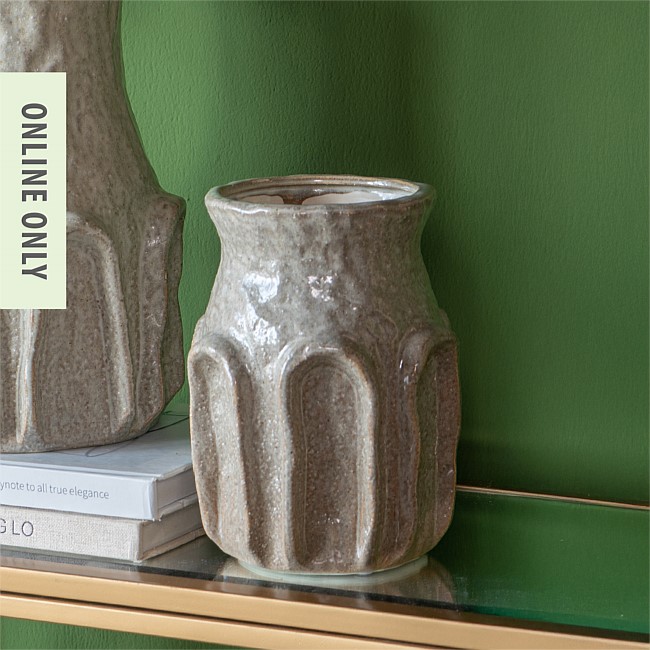 Gracious Living Frill Ceramic Vases Gracious Living Frill Ceramic Vases
