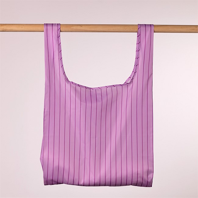 Home Co. Recycled Bottle Foldable Bag Stripe Home Co. Recycled Bottle Foldable Bag Stripe