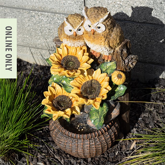 Outsidings Puddle Owl Water Feature