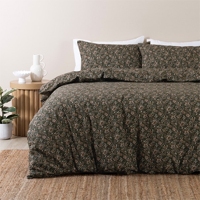 Design Republique Thorne Ivy 100% Cotton Duvet Cover Set Design Republique Thorne Ivy 100% Cotton Duvet Cover Set