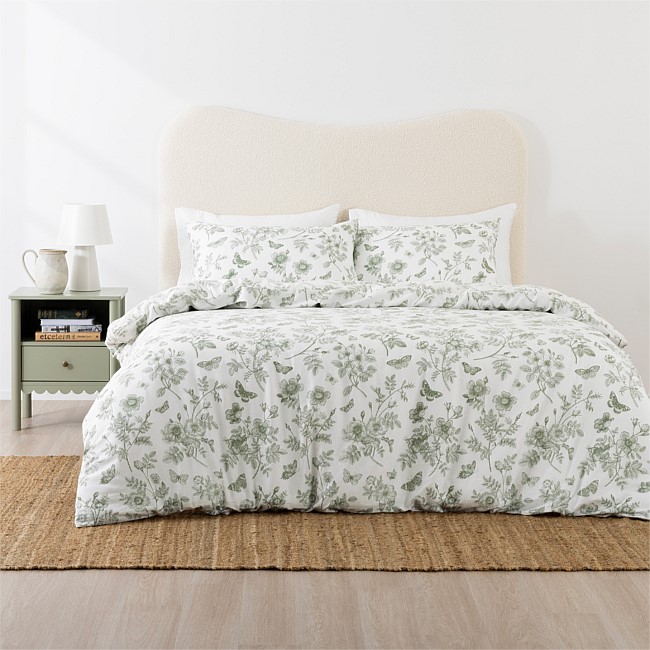 Gracious Living Nelly Cotton Duvet Cover Set Gracious Living Nelly Cotton Duvet Cover Set