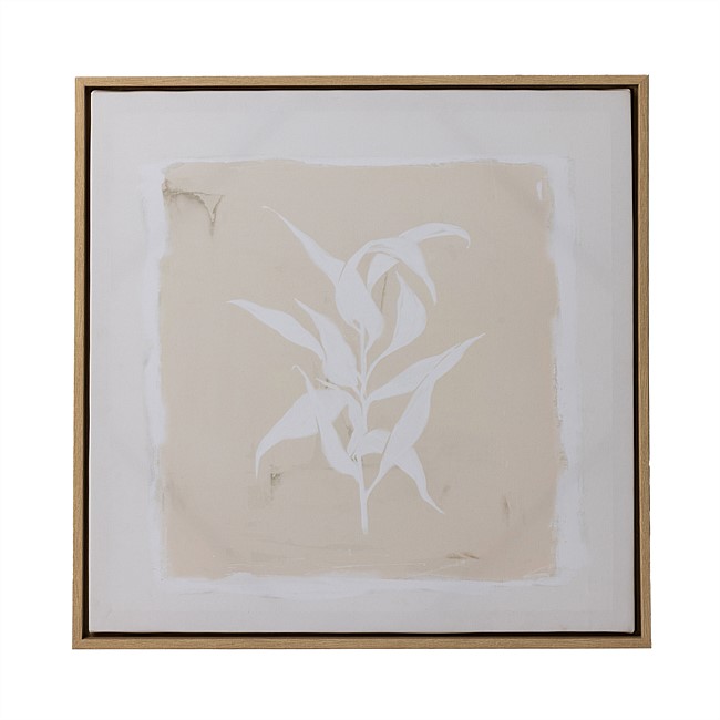 Gracious Living Sand Botannica Leaves Wall Art Gracious Living Sand Botannica Leaves Wall Art