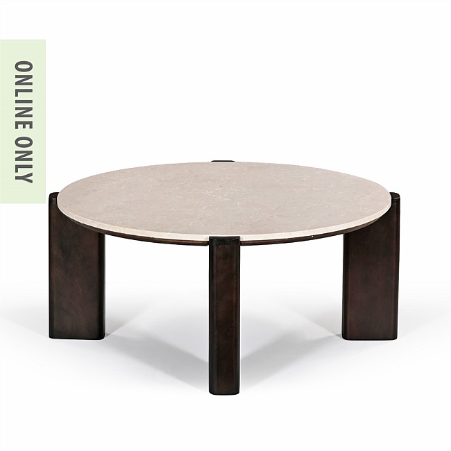 Amparo Ondo Marble Coffee Table Amparo Ondo Marble Coffee Table