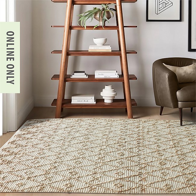 Solace Jolie Jute Wool Rug 160x230cm