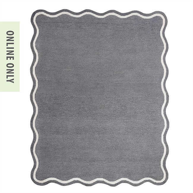 Marlo Poppy Hand Tufted Wool Rug 232x293cm Marlo Poppy Hand Tufted Wool Rug 232x293cm