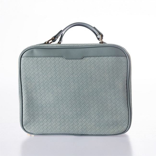 Grace & Gild Clara Square Handled Cosmetic Bag Grace & Gild Clara Square Handled Cosmetic Bag