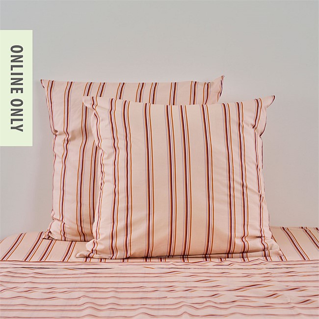 Marlo Kelsey Cotton Euro Pillowcase Pair Marlo Kelsey Cotton Euro Pillowcase Pair