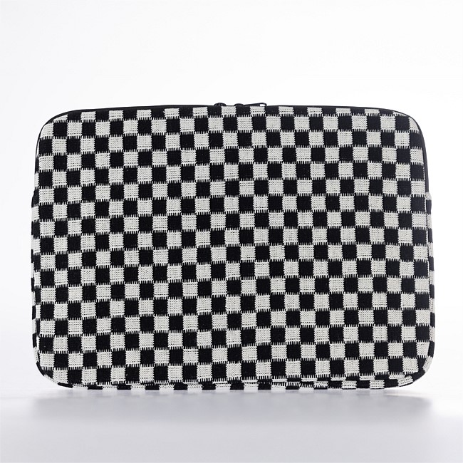 Grace & Gild Check Laptop Bag 15.6 inch