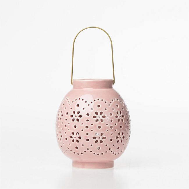 Marlo Kayla Stencil Candle Holder Marlo Kayla Stencil Candle Holder