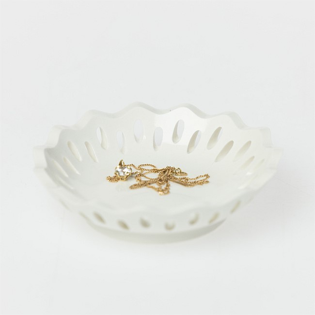 Marlo Kayla Lace Trinket Plate Marlo Kayla Lace Trinket Plate