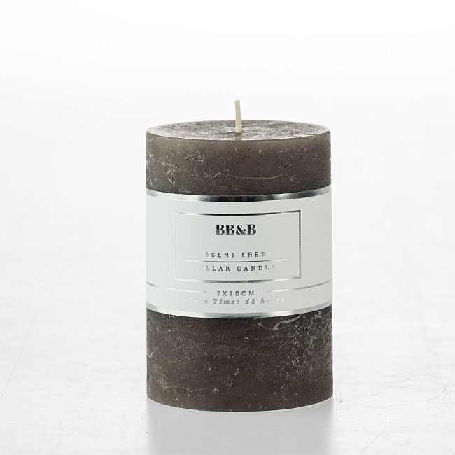 bb&b Scent Free 10cm Pillar Candle bb&b Scent Free 10cm Pillar Candle