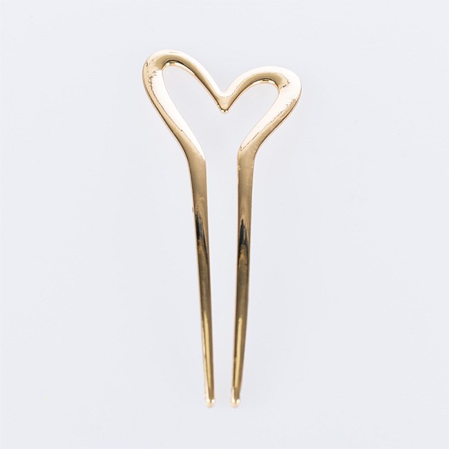 Grace & Gild Heart Hair Pin Grace & Gild Heart Hair Pin