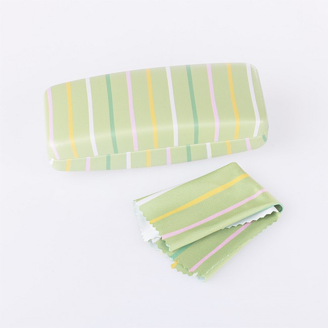 Grace & Gild Bea Abstract Glasses Case & Cloth Set Grace & Gild Bea Abstract Glasses Case & Cloth Set