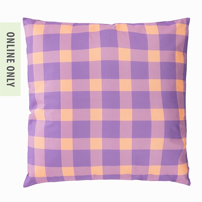 Amparo Paros Check Euro Cushion 60 x 60cm Amparo Paros Check Euro Cushion 60 x 60cm