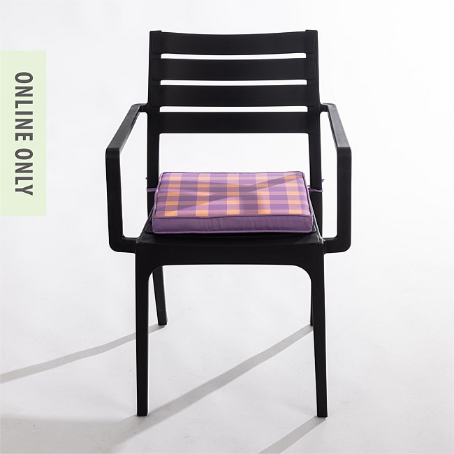 Amparo Paros Check Chair Pad