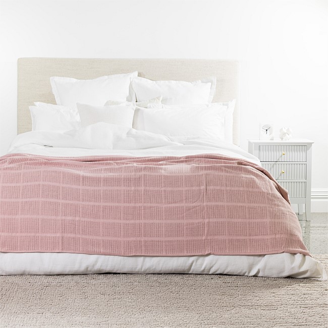 Design Republique Amelia Cotton Cellular Blanket Design Republique Amelia Cotton Cellular Blanket