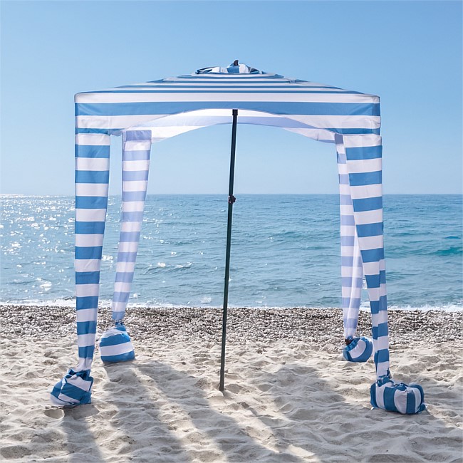 Seaside Supplies Stripe Beach Cabana