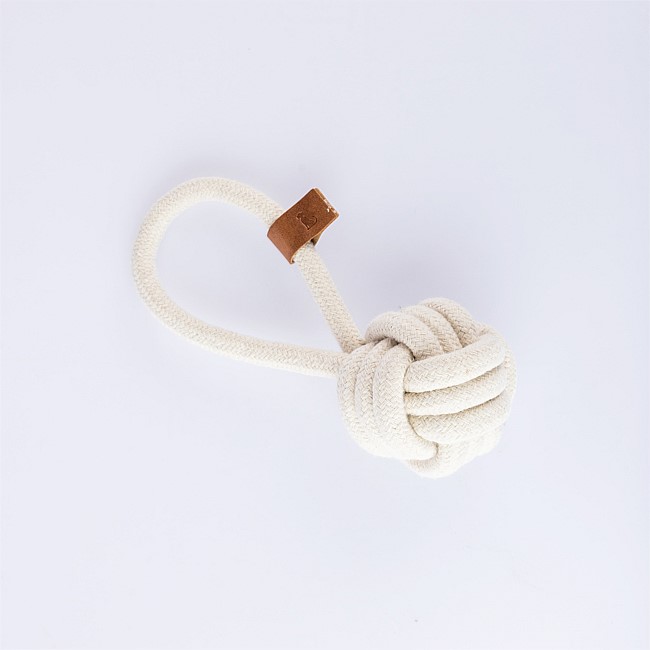 bb&b Pets Remi Chew Ball & Rope 19x6cm