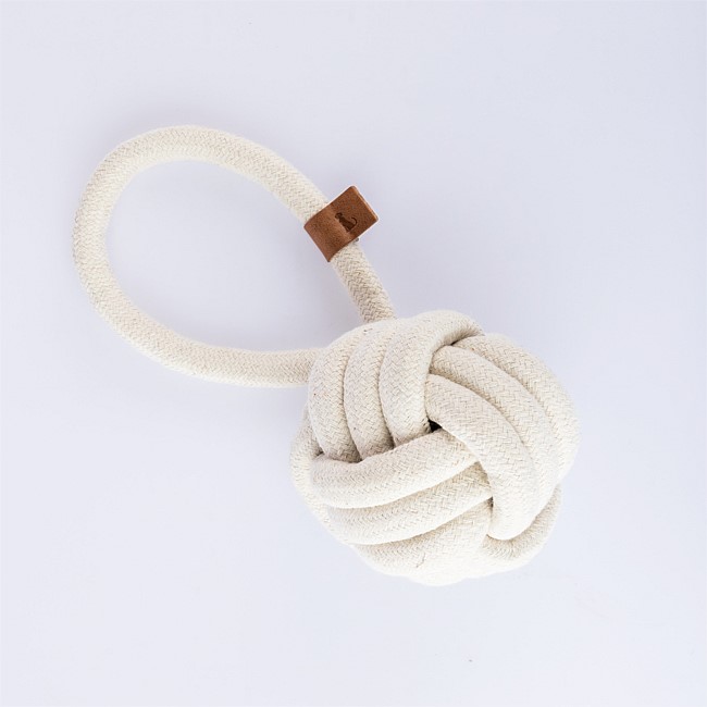 bb&b Pets Remi Chew Ball & Rope 30x12cm bb&b Pets Remi Chew Ball & Rope 30x12cm