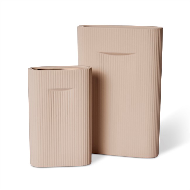 Elme Keziah Soft Pink Vase Elme Keziah Soft Pink Vase