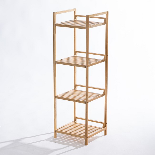 Solace Ginger 4 Tier Bamboo Shelf Solace Ginger 4 Tier Bamboo Shelf