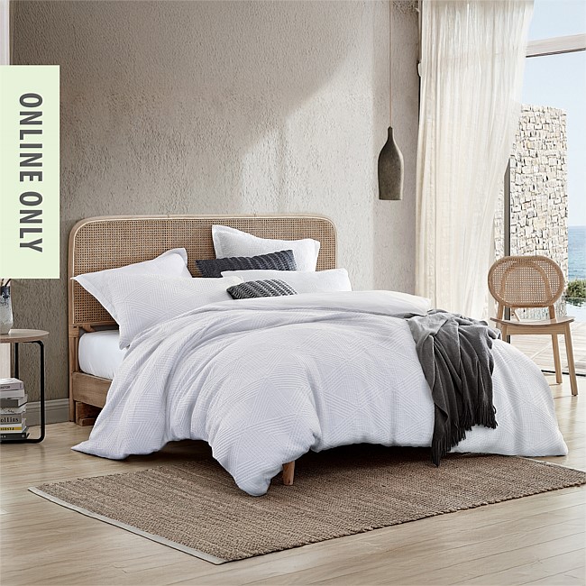 Private Collection Braddon White Duvet Cover Set 