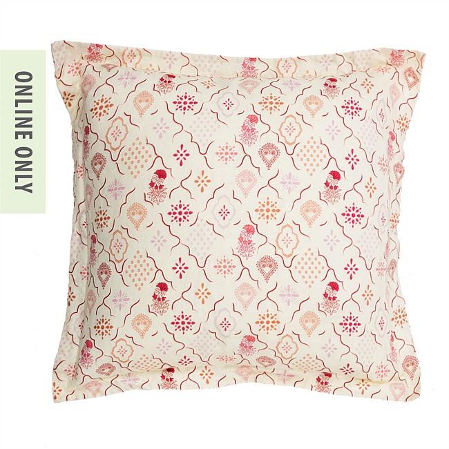 Amparo Veronica 100% Linen Feather Fill Cushion 