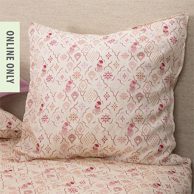 Amparo Veronica 100% French Flax Linen European Pillowcase Amparo Veronica 100% French Flax Linen European Pillowcase
