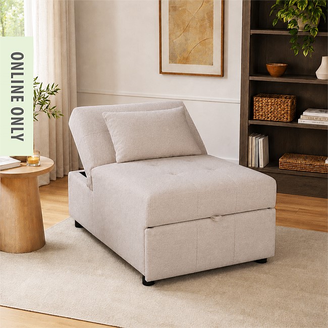 Design Republique Renee 3-in-1 Day Bed Ottoman Design Republique Renee 3-in-1 Day Bed Ottoman