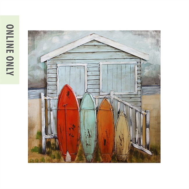 Design Plus Metal 3D Surf Boards Wall Art Design Plus Metal 3D Surf Boards Wall Art