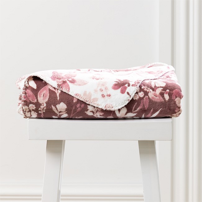 Home Co. Mila Purple Throw