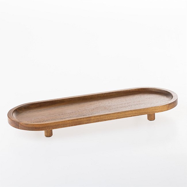Ecoanthology Acacia Serve Plate 41cm Ecoanthology Acacia Serve Plate 41cm