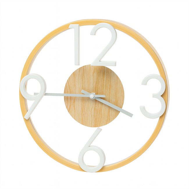 Home Co. Freya Wood Look Clock Home Co. Freya Wood Look Clock