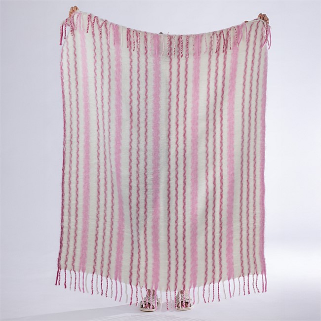 Marlo Nova Throw Pink Marlo Nova Throw Pink