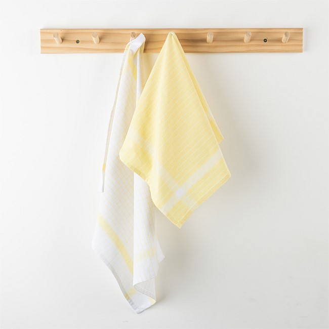 Home Co. Stretton Tea Towels 2 Pack Home Co. Stretton Tea Towels 2 Pack