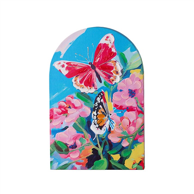 Design Republique Arched Wall Art Summer Butterflies Design Republique Arched Wall Art Summer Butterflies