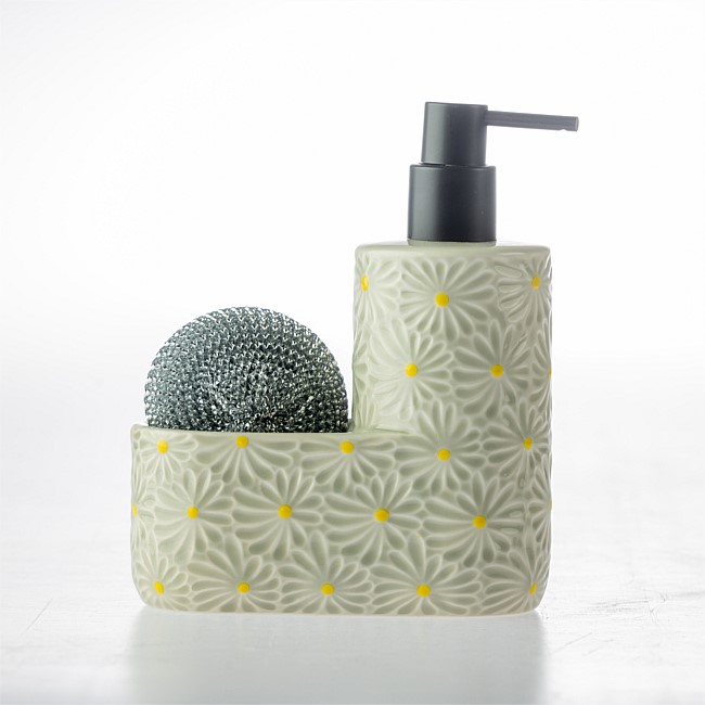 Gather Daisy Ceramic Kitchen Soap Dispenser Gather Daisy Ceramic Kitchen Soap Dispenser