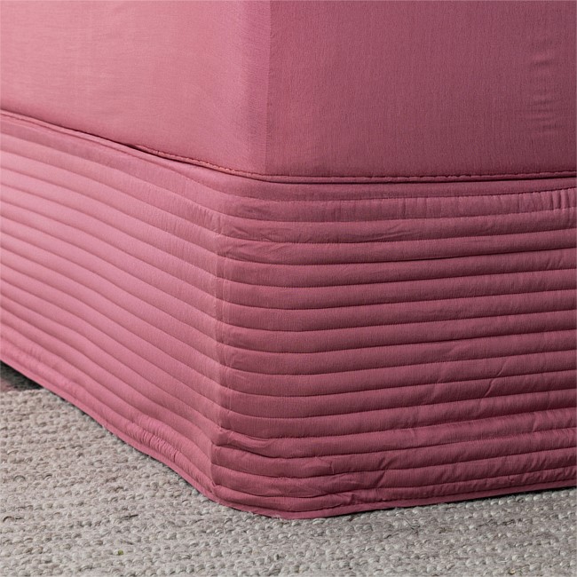 Home Co. Bamboo Blend Quilted  Valance