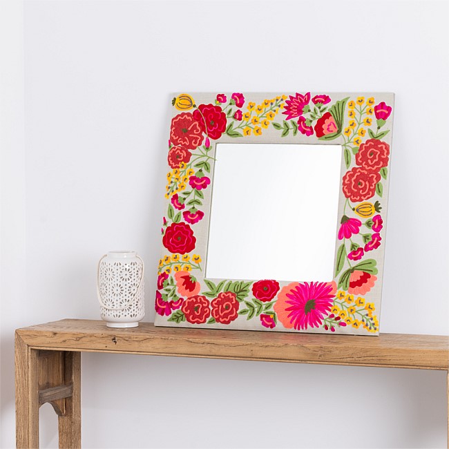 Design Republique Ashish Mirror Pink Floral