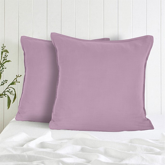 Marlo Charlie Cotton European Pillowcase Pair