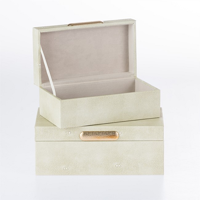 Gracious Living Tessa Decorative Boxes Set Gracious Living Tessa Decorative Boxes Set