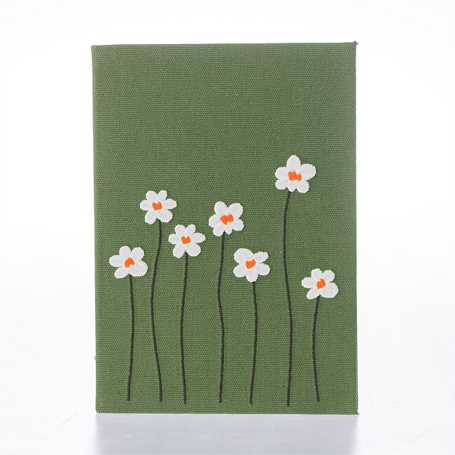 Right. Jasmine A5 Canvas Notebook Right. Jasmine A5 Canvas Notebook