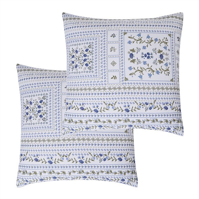 Gracious Living Charlotte European Pillowcase Pair