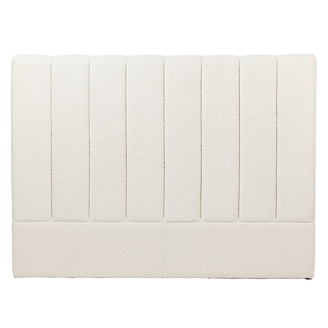 Design Republique Olivia Boucle Headboard King 