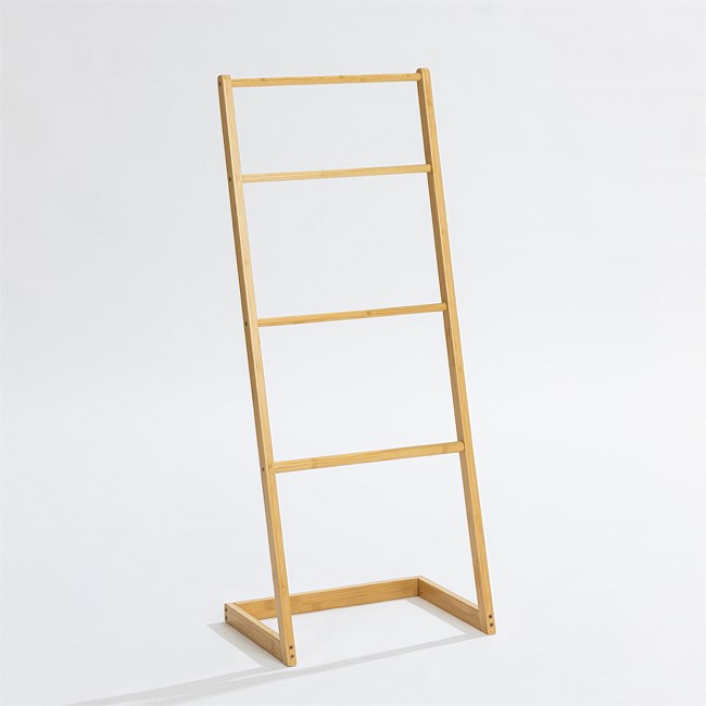 Solace Elody Bamboo 4 Tier Towel Rail