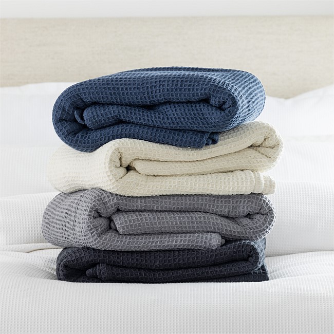 Fieldcrest Cotton Waffle Blanket Fieldcrest Cotton Waffle Blanket