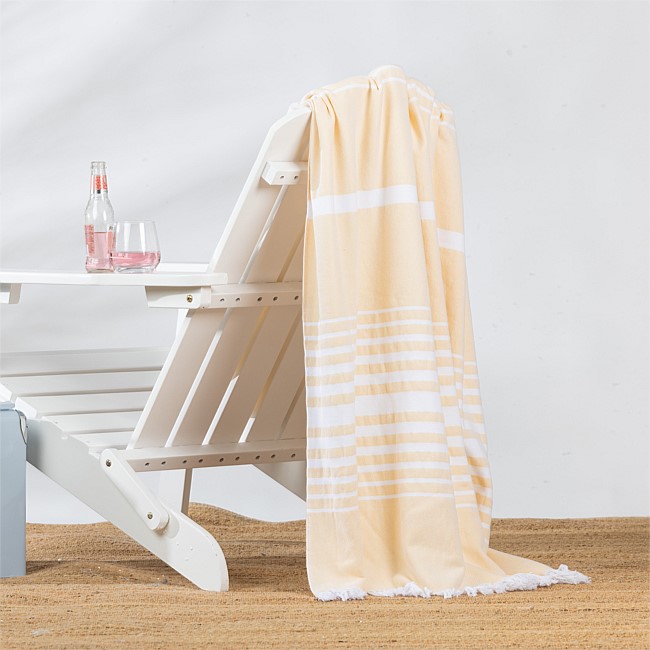 Cove St Tropez Universal Beach Towel Yellow Cove St Tropez Universal Beach Towel Yellow